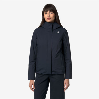 LIL TWILL SOFT BEAVER - Vestes - Court - Femme - Blue D-Grey W