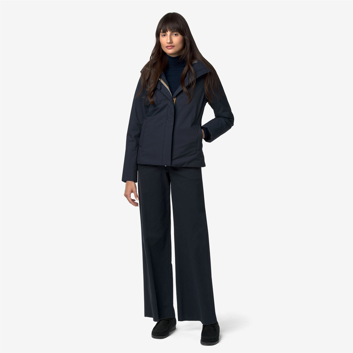 LIL TWILL SOFT BEAVER - Vestes - Court - Femme - Blue D-Grey W