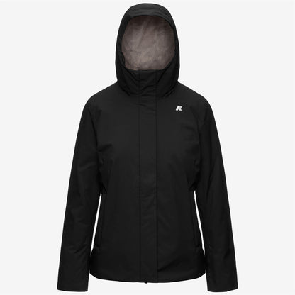 LIL TWILL SOFT BEAVER - Vestes - Court - Femme - Black Pure-Grey Warm