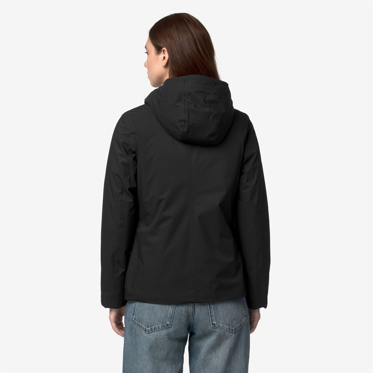 LIL TWILL SOFT BEAVER - Vestes - Court - Femme - Black Pure-Grey Warm