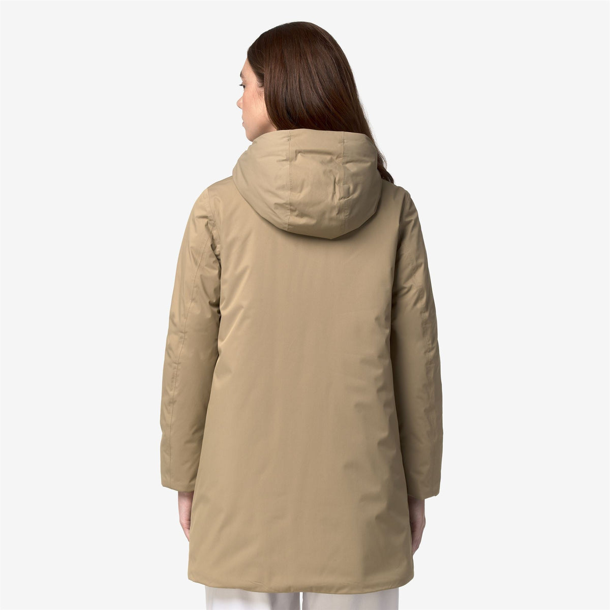 SOPHIE TWILL SOFT BEAVER - Vestes - Longueur 3/4 - Femme - Beige Khaki-Grey Warm