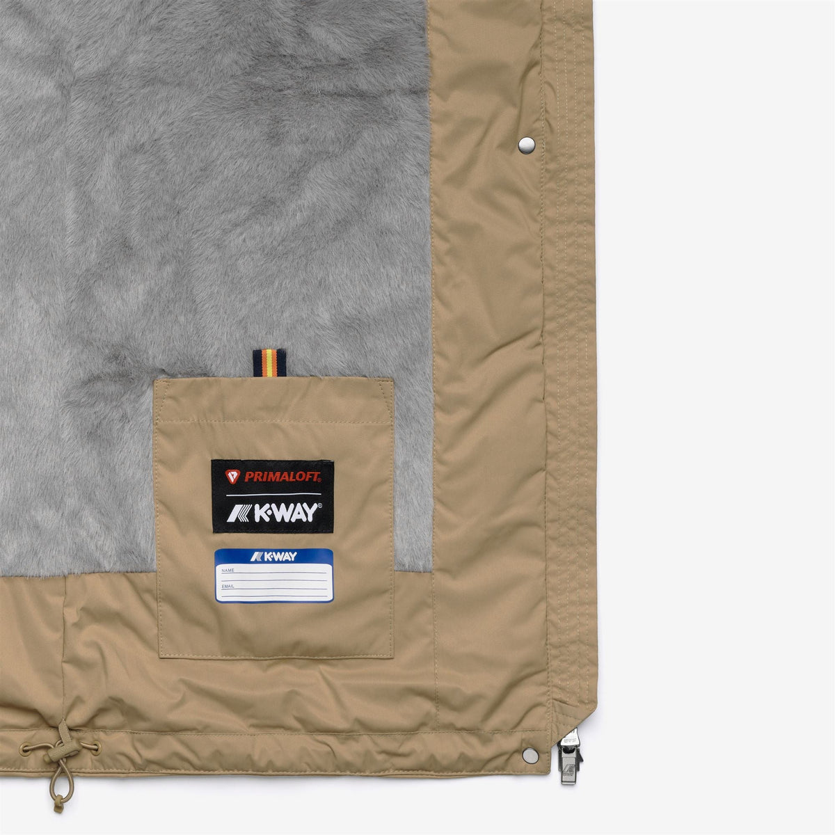 SOPHIE TWILL SOFT BEAVER - Vestes - Longueur 3/4 - Femme - Beige Khaki-Grey Warm