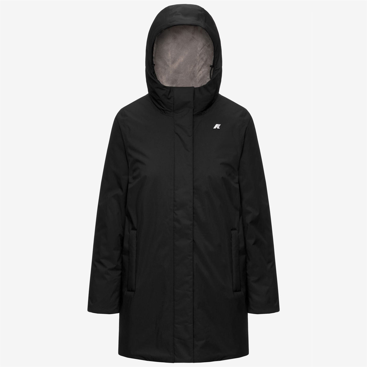 SOPHIE TWILL SOFT BEAVER - Vestes - Longueur 3/4 - Femme - Black Pure-Grey Warm