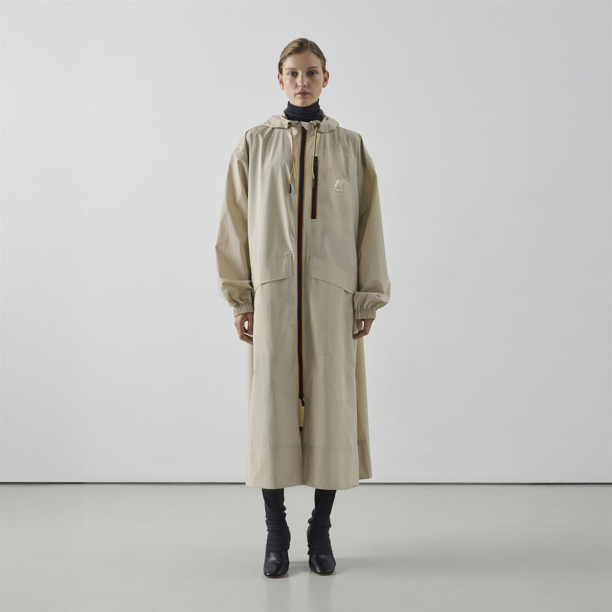 LE VRAI 2.1 AMIABLE  PRADEL SOEUR - Vestes - Long - Femme - Grey Lt Calce