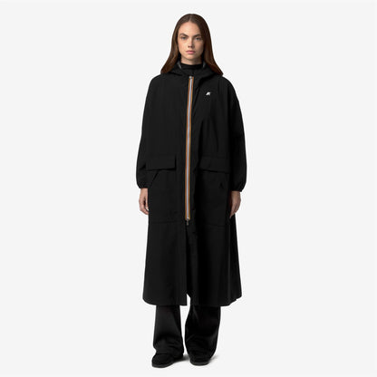 PERNILLA STRETCH DOT - Vestes - Long - Femme - Black Pure-Black Pure