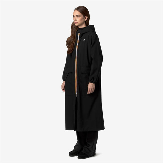 PERNILLA STRETCH DOT - Vestes - Long - Femme - Black Pure-Black Pure