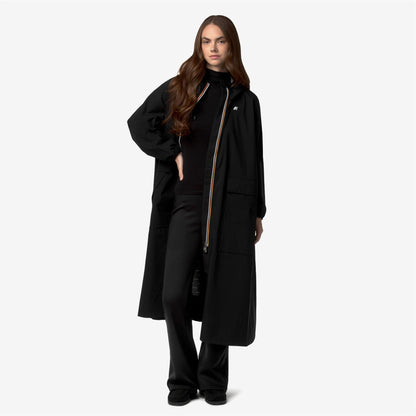 PERNILLA STRETCH DOT - Vestes - Long - Femme - Black Pure-Black Pure