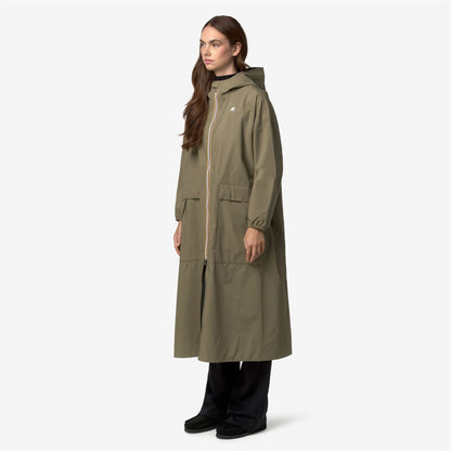 PERNILLA STRETCH DOT - Vestes - Long - Femme - Green Army