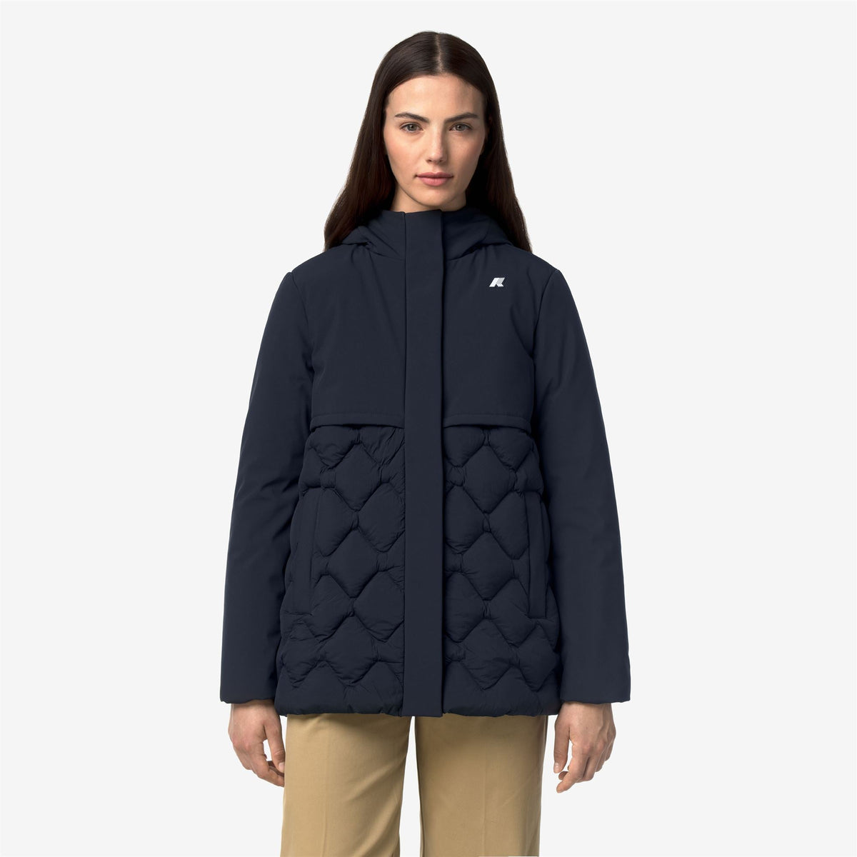SIPHANE HYBRID WARM SHELL - Vestes - Milieu - Femme - Blue Depth