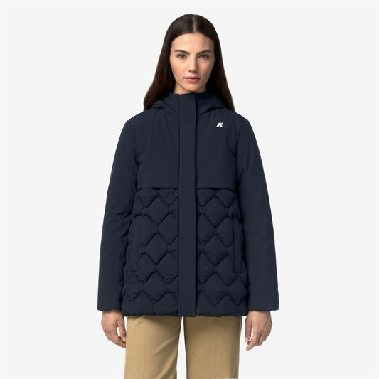 SIPHANE HYBRID WARM SHELL - Vestes - Milieu - Femme - Blue Depth