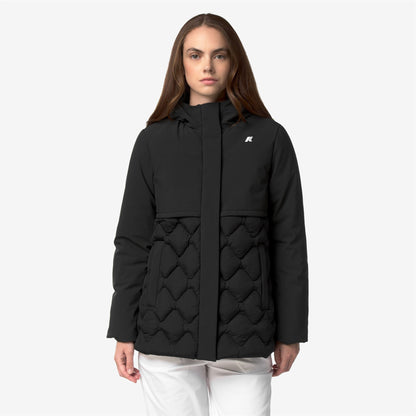 SIPHANE HYBRID WARM SHELL - Vestes - Milieu - Femme - Black Pure-Black Pure