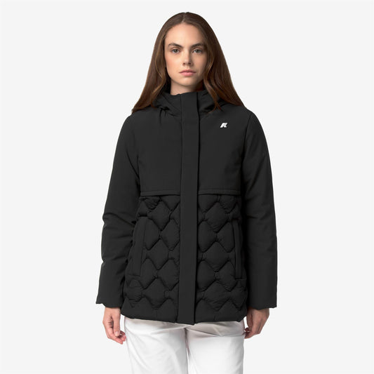 SIPHANE HYBRID WARM SHELL - Vestes - Milieu - Femme - Black Pure-Black Pure