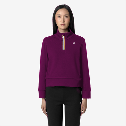 LOUEN LIGHT SPACER - Polaire - Pull - Femme - Violet Dk Purple