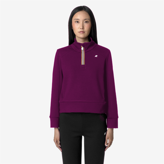 LOUEN LIGHT SPACER - Polaire - Pull - Femme - Violet Dk Purple