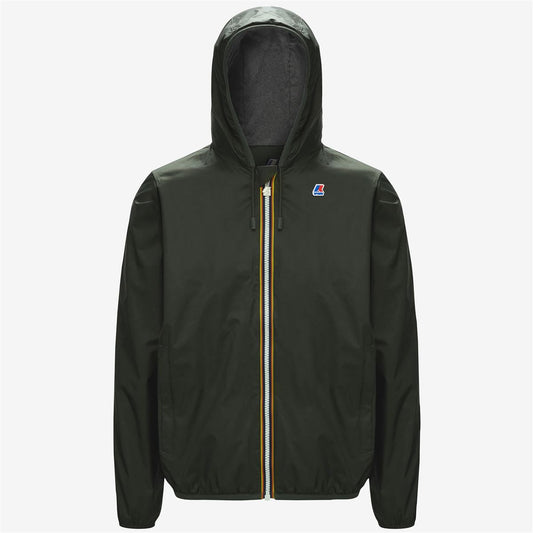 JACQUES NYLON JERSEY - Vestes - Court - Homme - GREEN BLACKISH