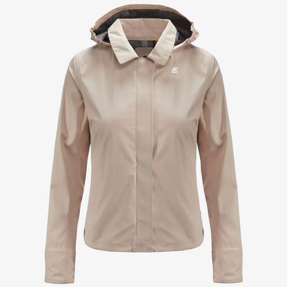 LILLA BONDED JERSEY - Vestes - Court - Femme - BEIGE LT