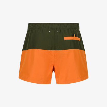 LESLIE - Maillots de bain - Maillot de bain - Homme - Green C-Orange M